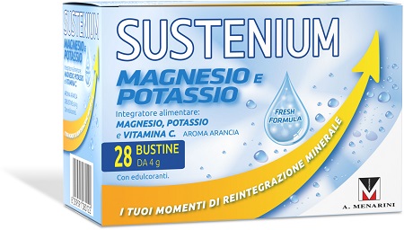 SUSTENIUM MAGNESIO E POTASSIO 28 BUSTE - Farmasanitas 