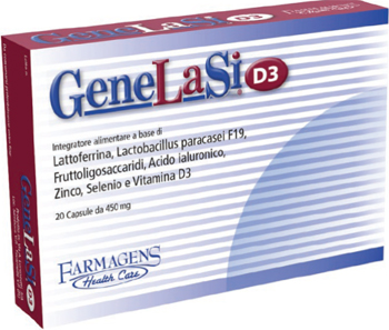 GENELASI D3 20 CAPSULE DA 450 MG NUOVA FORMULA - Farmasanitas 