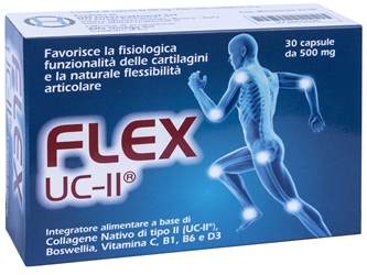 FLEX UC II 30 CAPSULE DA 500 MG - Farmasanitas 