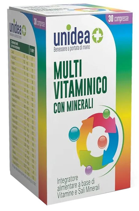 UNIDEA MULTIVITAMINICO 30 COMPRESSE - Farmasanitas 
