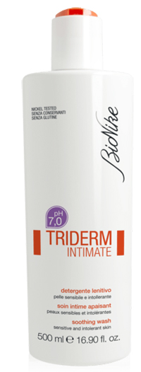 TRIDERM INTIMATE DETERGENTE LENITIVO PH 7,0 500 ML - Farmasanitas 