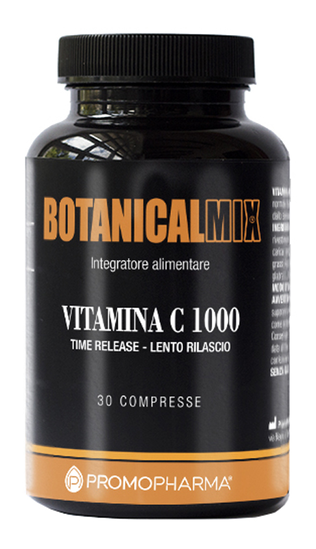 VITAMINA C 1000 BOTANICAL MIX 30 COMPRESSE - Farmasanitas 