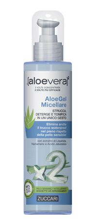 ALOEVERA2 ALOEGEL MICELLARE 200 ML - Farmasanitas 
