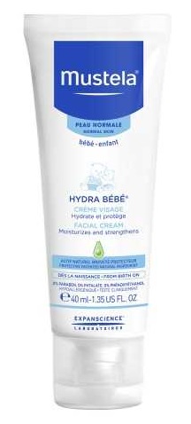 MUSTELA HYDRA BEBE' CREMA VISO 24H 40 ML - Farmasanitas 