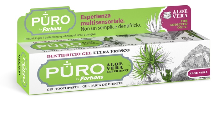 PURO DENTIFRICIO ALOE VERA 75 ML - Farmasanitas 