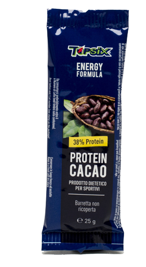TOPSIX BARRETTA PROTEIN CACAO 38% 25 G - Farmasanitas 