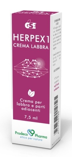 GSE HERPEX 1 CREMA LABBRA 7,5 ML - Farmasanitas 