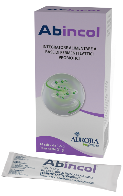 ABINCOL 14 STICK OROSOLUBILI - Farmasanitas 