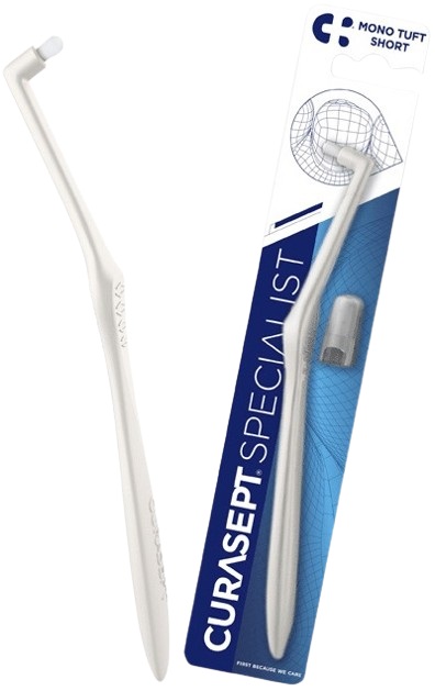 CURASEPT SPAZZOLINO SPECIALIST MONO TUFT SHORT - Farmasanitas 