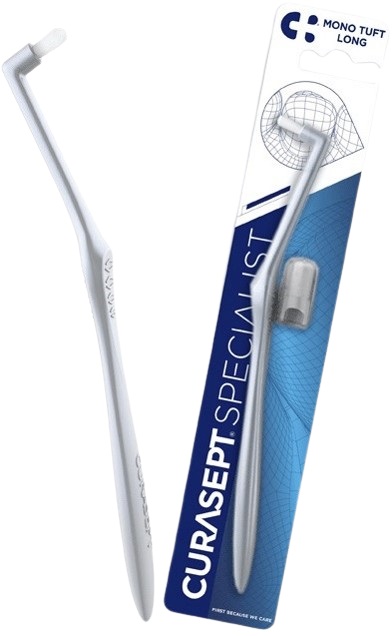 CURASEPT SPAZZOLINO SPECIALIST MONO TUFT LONG - Farmasanitas 