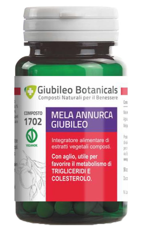GIUBILEO BOTANICALS MELA ANNURCA 50 CAPSULE - Farmasanitas 