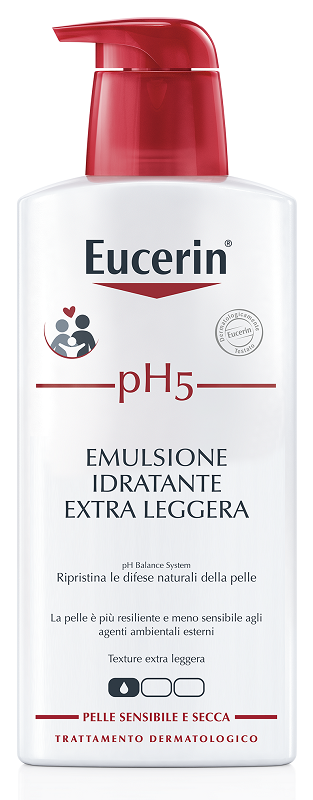 EUCERIN PH5 EMULSIONE IDRATANTE EXTRA LEGGERA 400 ML - Farmasanitas 