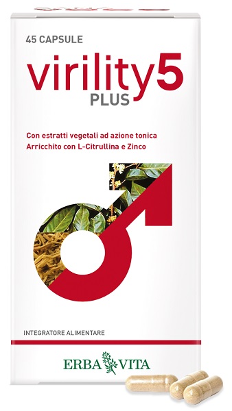 VIRILITY 5 PLUS 45 CAPSULE - Farmasanitas 