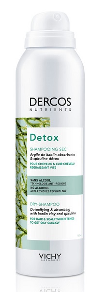 DERCOS NUTRIENTS SHAMPOO SECCO DETOX 150 ML - Farmasanitas 