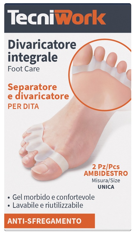 SEPARATORE INTEGRALE DITA 2 PEZZI - Farmasanitas 