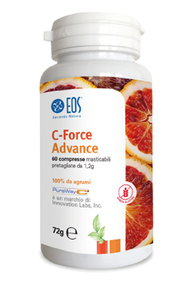 EOS C FORCE ADVANCE 60 COMPRESSE MASTICABILI - Farmasanitas 