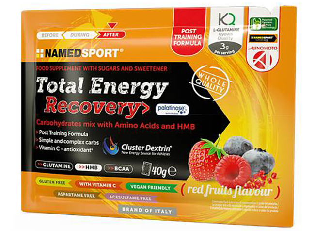 TOTAL ENERGY RECOVERY RED FRUITS 40 G - Farmasanitas 
