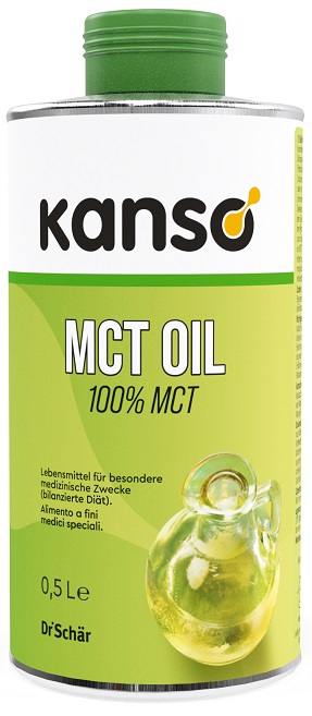 KANSO MCT OIL 100% OLIO DI ACIDI GRASSI 500 ML - Farmasanitas 