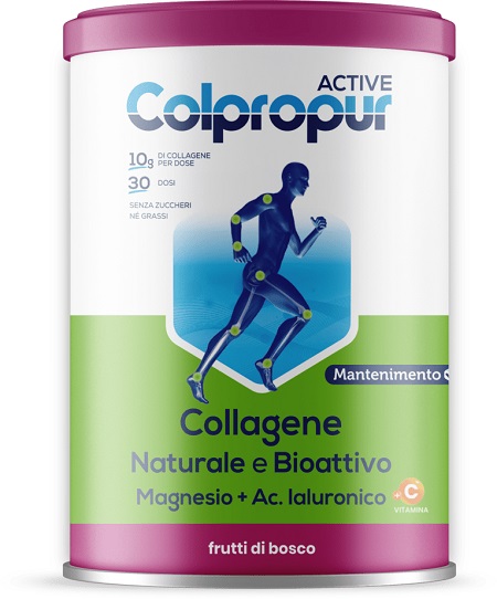 COLPROPUR COLLAGENE ACTIVE FRUTTI DI BOSCO COLPROPUR 345 G - Farmasanitas 