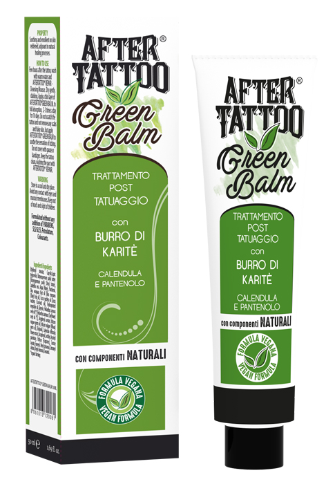 AFTERTATTOO GREEN BALM 50 ML - Farmasanitas 