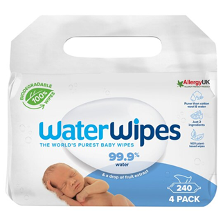 WATERWIPES SALVIETTE 4 X 60 PEZZI - Farmasanitas 