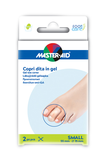 COPRI DITA MASTER-AID FOOTCARE IN GEL SMALL 2 PEZZI C1 - Farmasanitas 