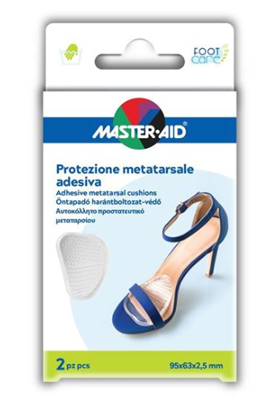 PROTEZIONE IN GEL MASTER-AID FOOTCARE PER METATARSO MISURA UNICA 2 PEZZI G1 - Farmasanitas 