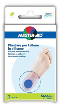 TALLONIERA IN DUE TIPOLOGIE DI SILICONE MASTER-AID FOOTCARE SMALL 2 PEZZI F2 - Farmasanitas 