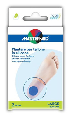 TALLONIERA IN DUE TIPOLOGIE DI SILICONE MASTER-AID FOOTCARE LARGE 2 PEZZI F4 - Farmasanitas 