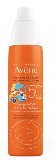 EAU THERMALE AVENE SOLARE SPRAY BAMBINO SPF 50+ 200 ML NUOVA FORMULA - Farmasanitas 