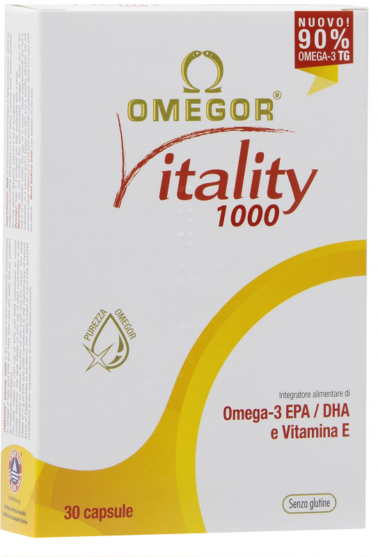 OMEGOR VITALITY 1000 30 CAPSULE MOLLI - Farmasanitas 