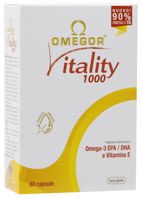OMEGOR VITALITY 1000 60 CAPSULE MOLLI - Farmasanitas 