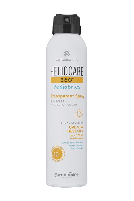 HELIOCARE 360 PEDIATRIC TRANSPARENT SPRAY 200 ML - Farmasanitas 