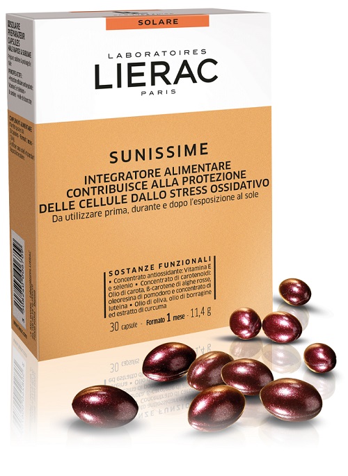 LIERAC SUNISSIME 30 CAPSULE - Farmasanitas 