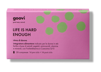 GOOVI LIFE IS HARD ENOUGH RITMO DI DONNA 28 COMPRESSE - Farmasanitas 