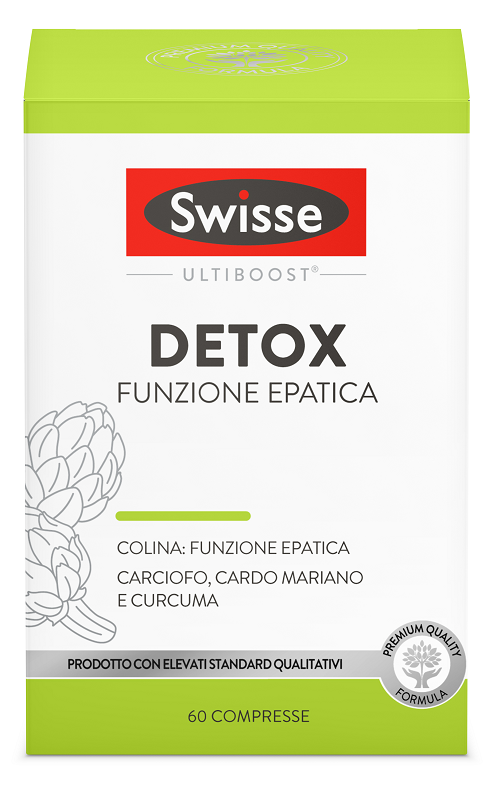 SWISSE DETOX FUNZIONE EPATICA 60 COMPRESSE DA 1085 MG - Farmasanitas 