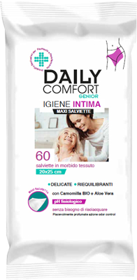 DAILY COMFORT SENIOR PANNI DETERGENTI IGIENE INTIMA 60 PEZZI - Farmasanitas 