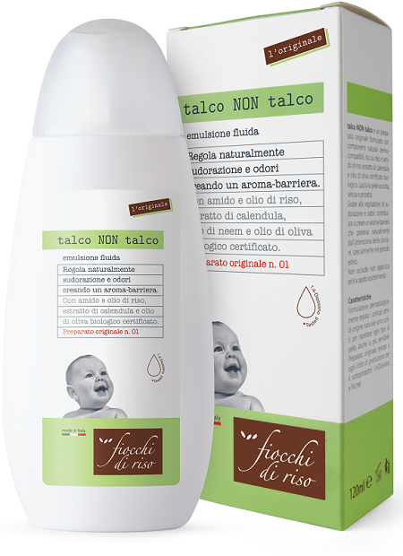 FIOCCHI DI RISO TALCO NON TALCO 120 ML - Farmasanitas 