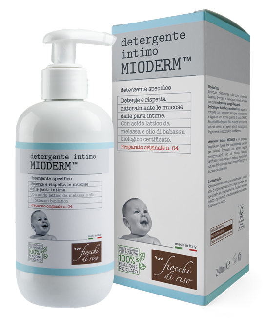 FIOCCHI DI RISO MIODERM DETERGENTE INTIMO 240 ML - Farmasanitas 