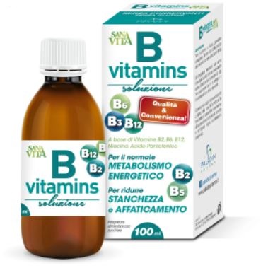 SANAVITA B VITAMINS SOLUZIONE 100 ML - Farmasanitas 