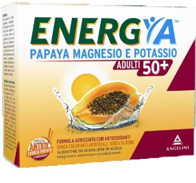 ENERGYA PAPAYA MAGNESIO POTASSIO 50+ 14 BUSTINE - Farmasanitas 