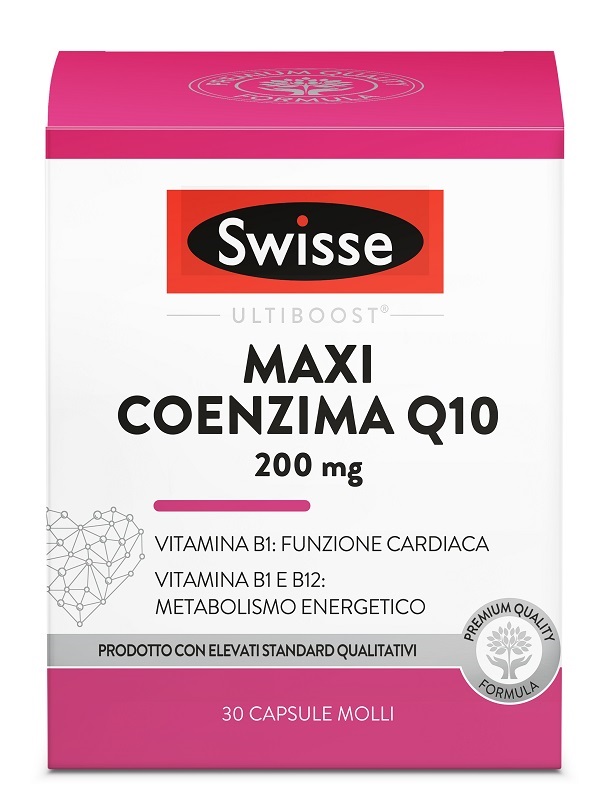 SWISSE MAXI COENZIMA Q10 200 MG 30 CAPSULE - Farmasanitas 