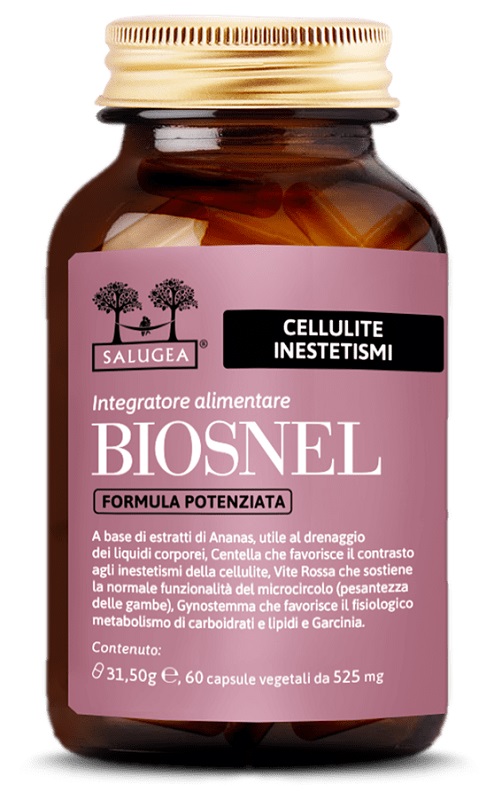 SALUGEA BIOSNEL FORMULA POTENZIATA 60 CAPSULE VEGETALI - Farmasanitas 