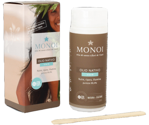 EOS MONOI OLIO NATIVO TIARE' 100 ML - Farmasanitas 
