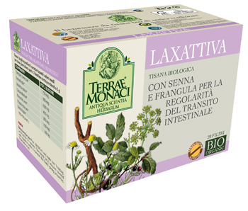 TERRAE MONACI LAXATIVA TISANA 20 FILTRI 1,5 G - Farmasanitas 