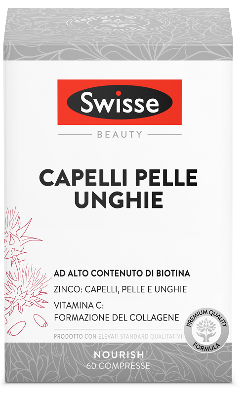SWISSE CAPELLI PELLE UNGHIE 60 COMPRESSE - Farmasanitas 