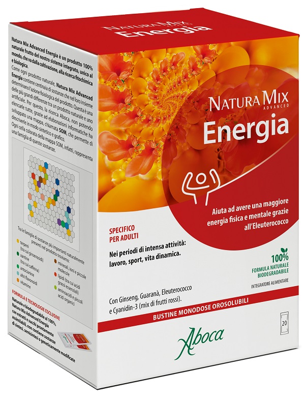 NATURA MIX ADVANCED ENERGIA 20 BUSTINE - Farmasanitas 
