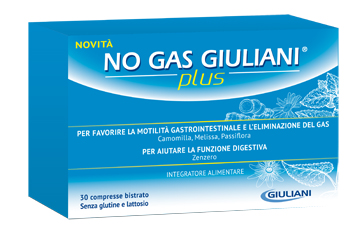 NO GAS GIULIANI PLUS 30 COMPRESSE BISTRATO - Farmasanitas 