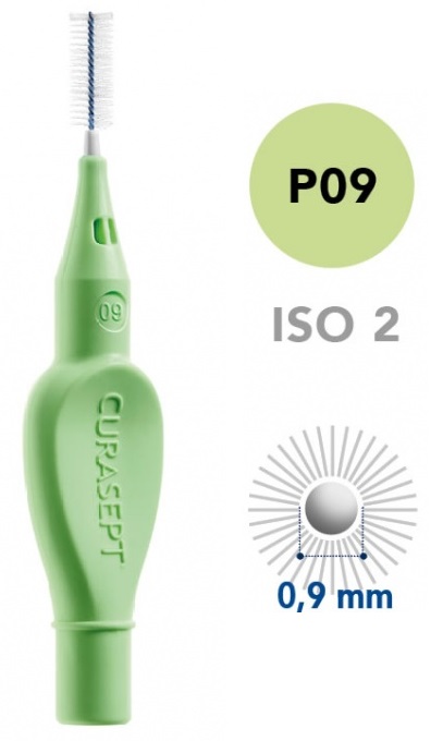 CURASEPT PROXI P09 VERDE CHIARO/LIGHT GREEN 5 PEZZI - Farmasanitas 