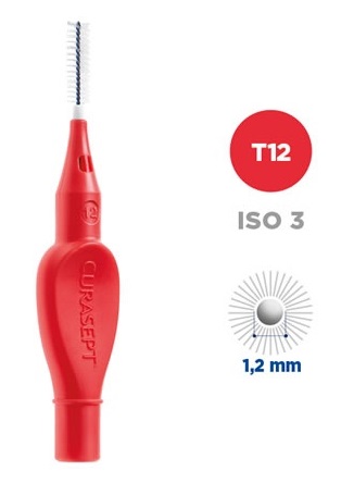 CURASEPT PROXI T12 ROSSO/RED 5 PEZZI - Farmasanitas 